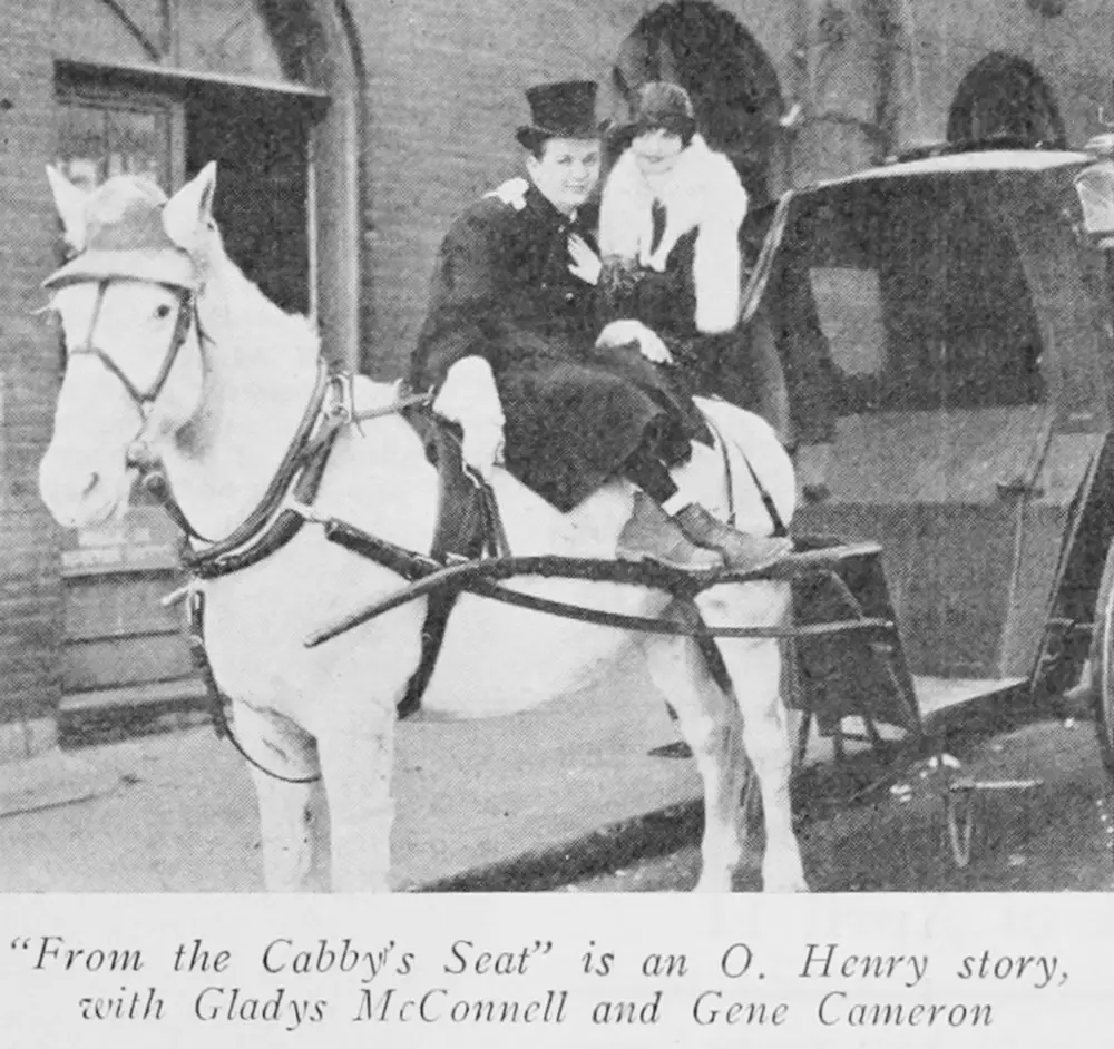 From a Cabby's Seat scene
