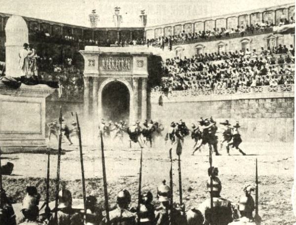 The Last Days of Pompeii scene