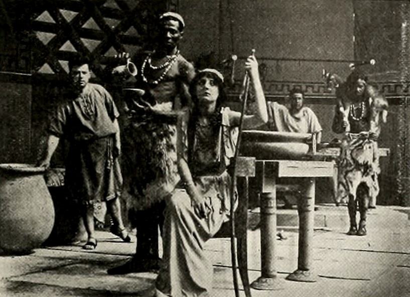 The Last Days of Pompeii scene