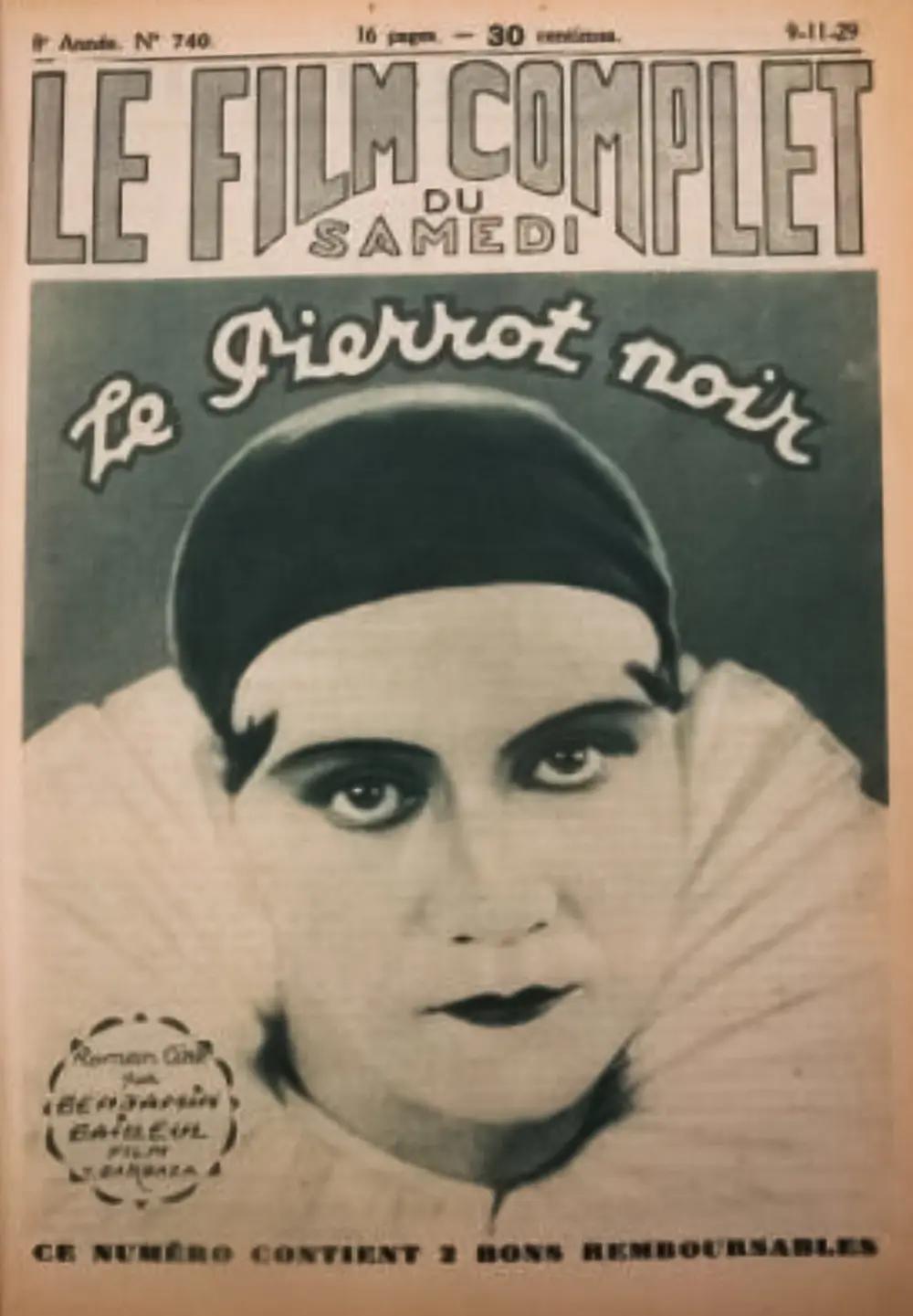 Der schwarze Pierrot