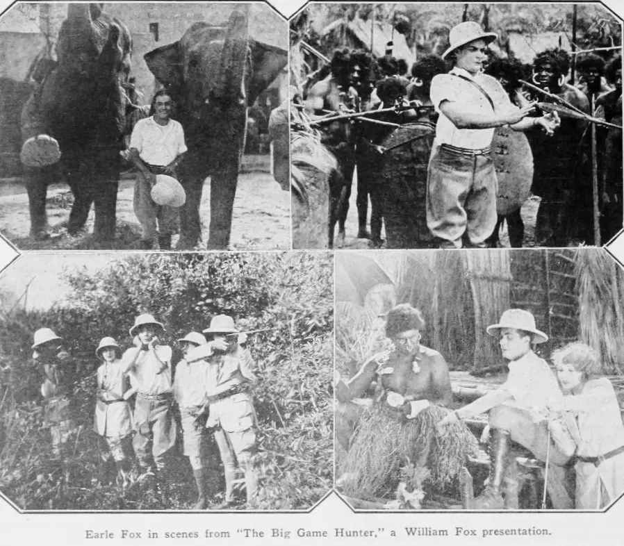 The Big Game Hunter scene
