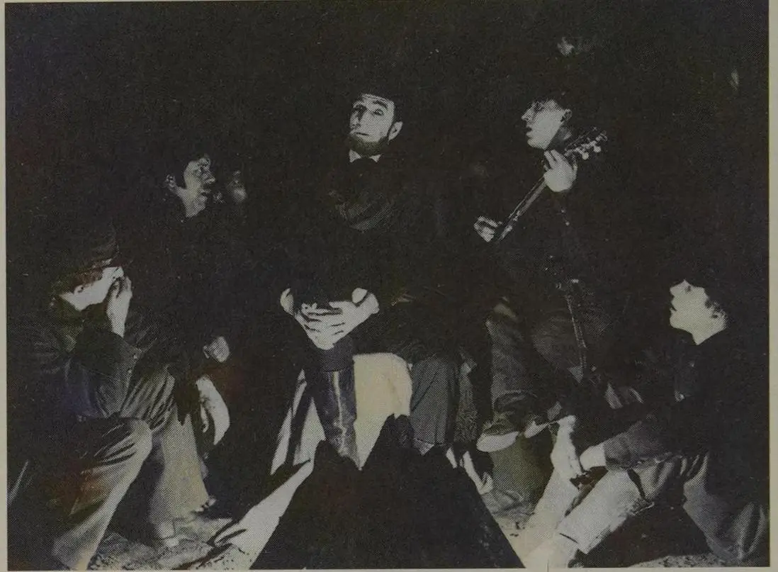Abraham Lincoln scene