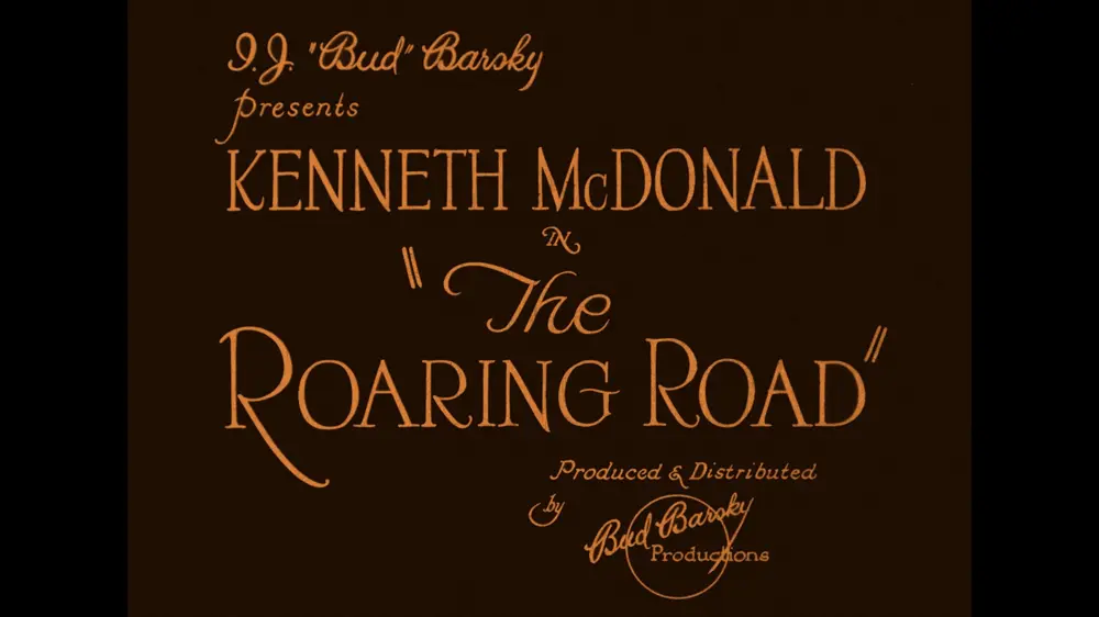 The Roaring Road scene
