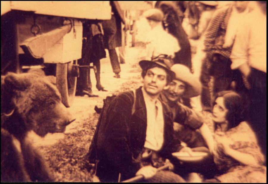 Bjørnetæmmeren scene