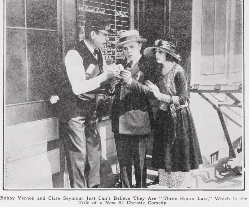 Three Hours Late scene