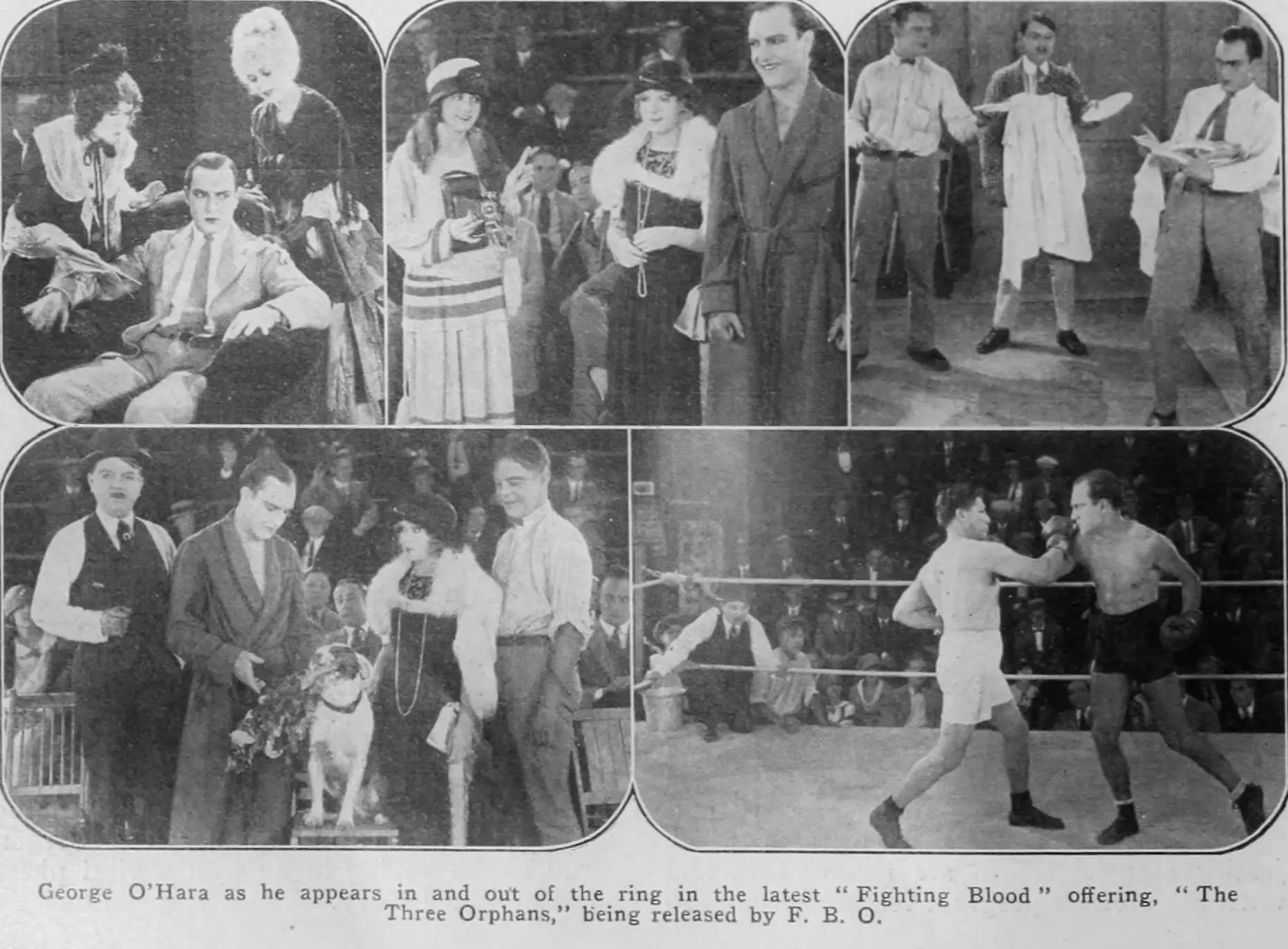 The Three Orphans scene