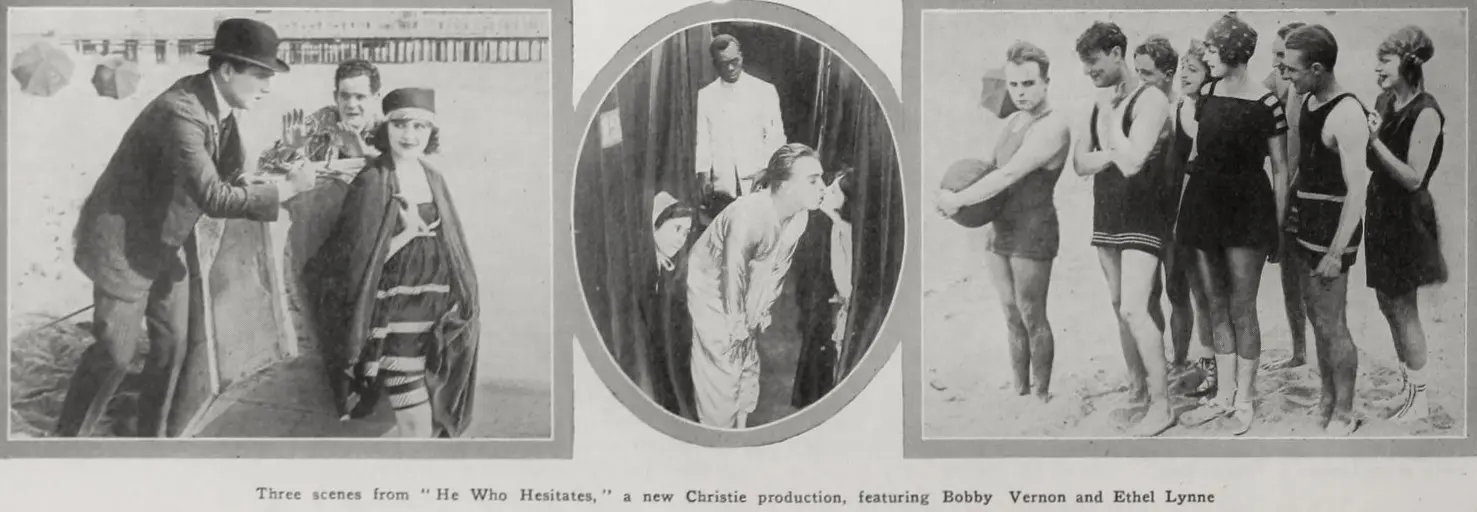 He Who Hesitates scene