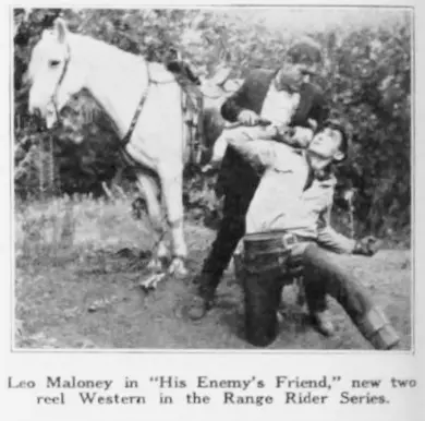 His Enemy's Friend scene