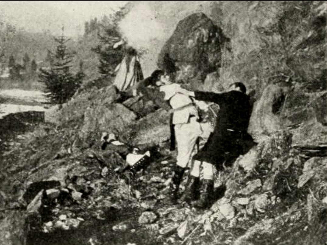 The Dawn of Freedom scene