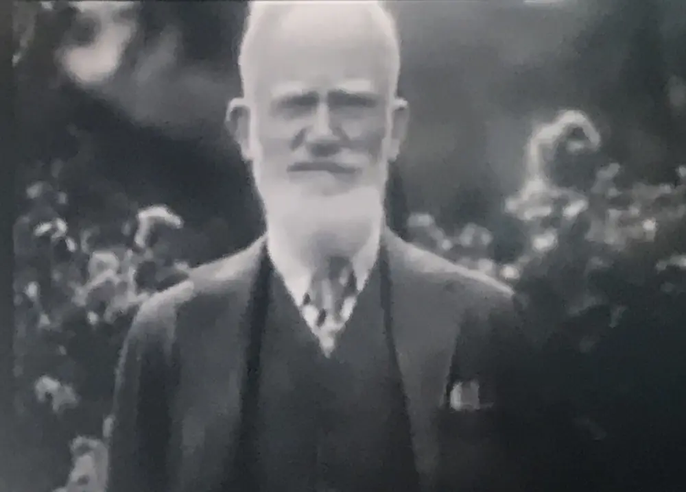 George Bernard Shaw scene