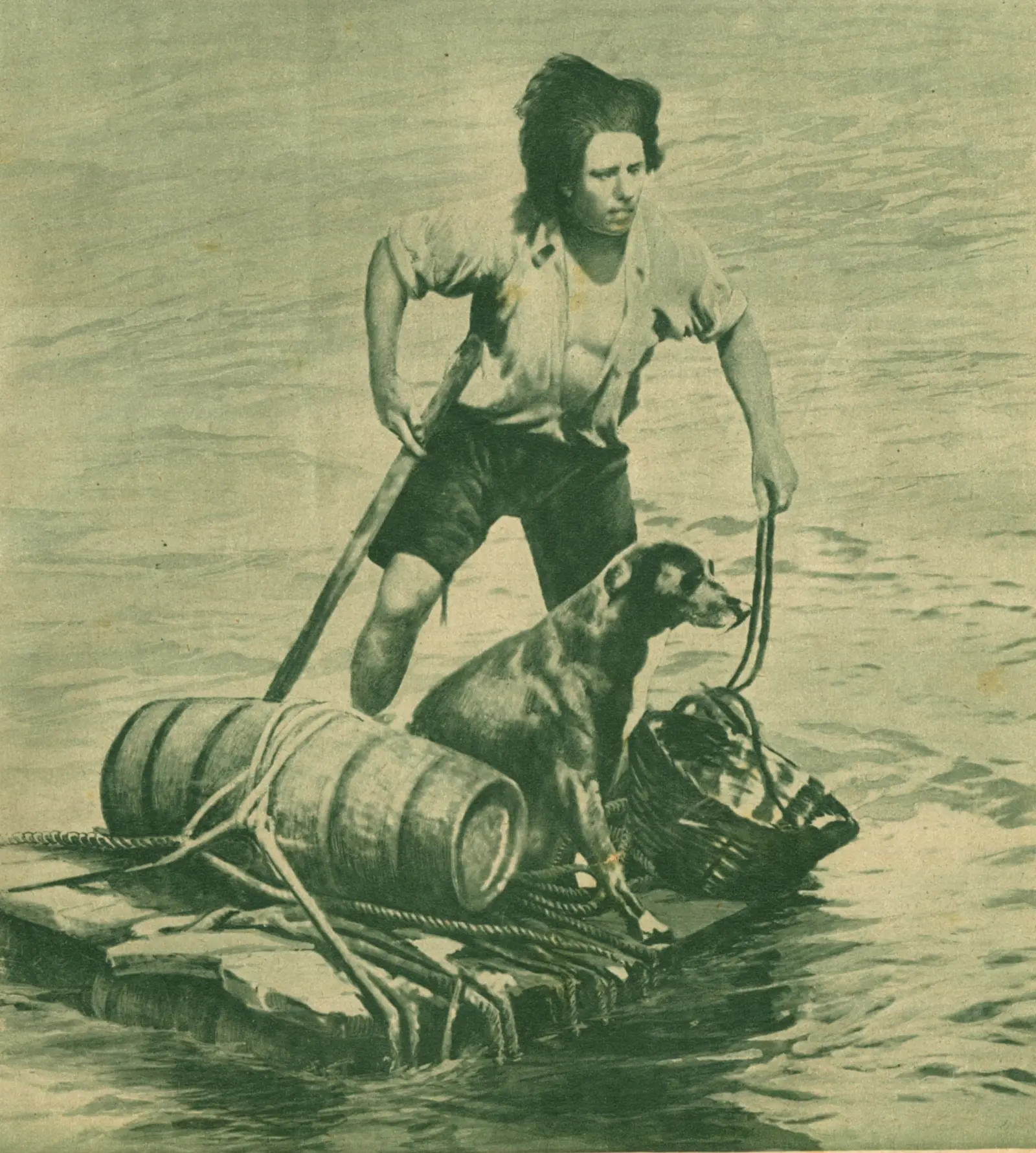 Les Aventures de Robinson Crusoé scene