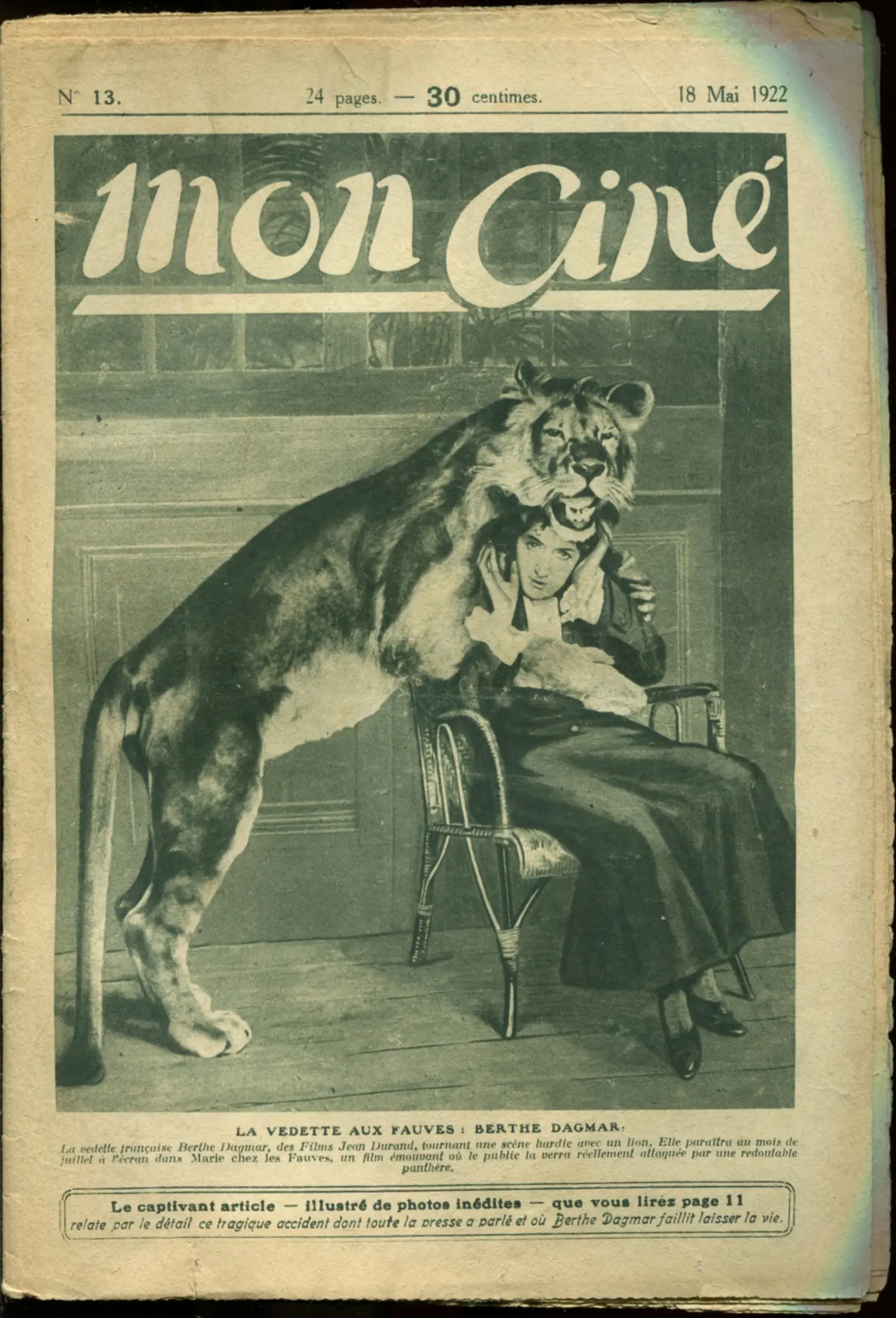 Marie chez les fauves scene