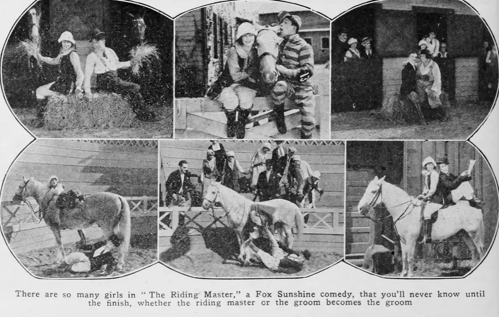 The Riding Master scene