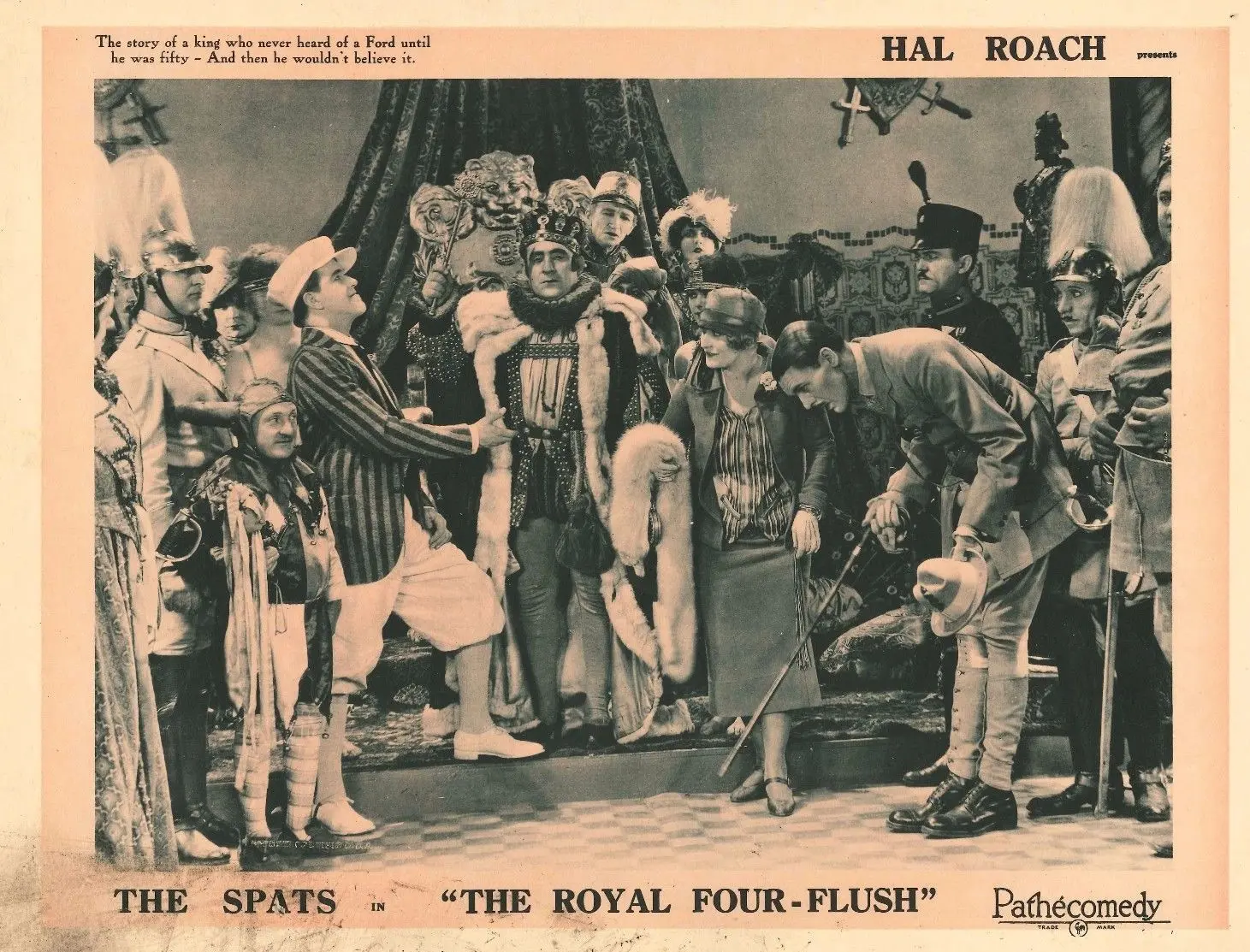 The Royal Four-Flush scene