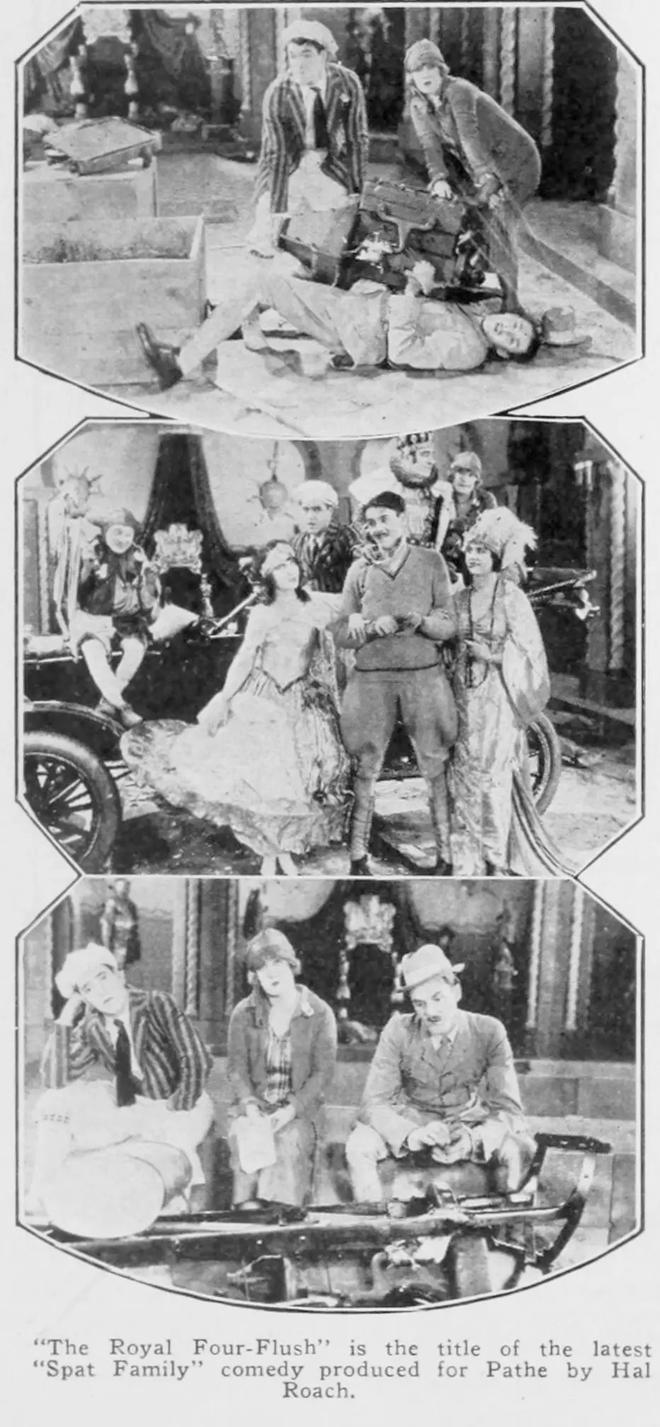 The Royal Four-Flush scene