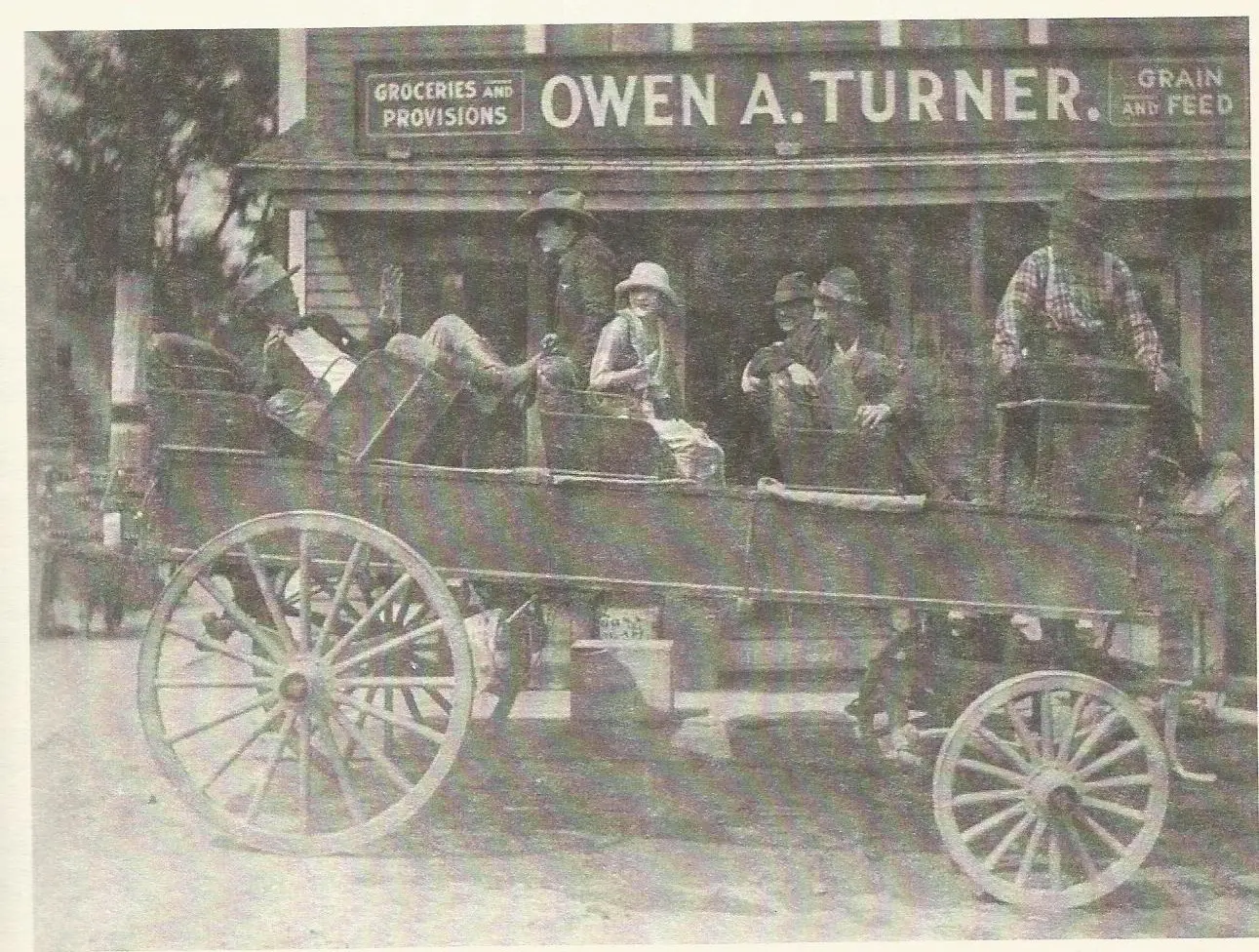 Lochinvar o' the Line scene