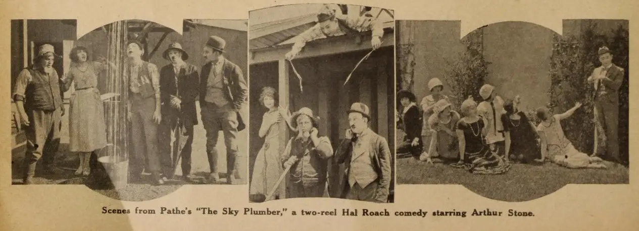 The Sky Plumber scene
