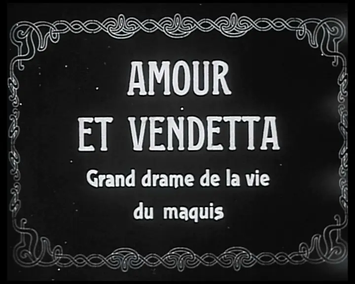 Amour et vendetta scene