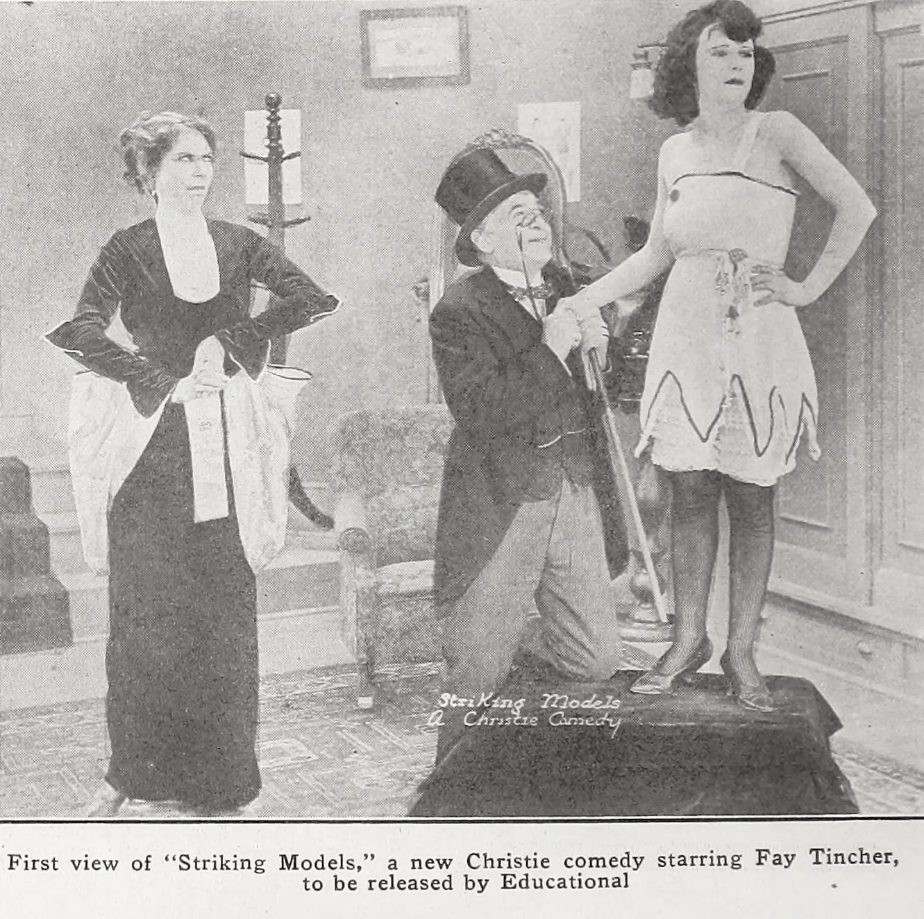 Striking Models scene