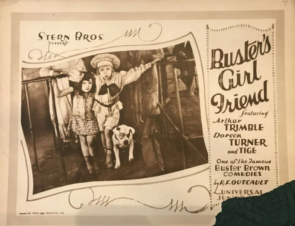 Buster's Girl Friend scene