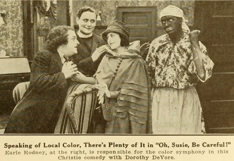 Oh, Susie, Be Careful scene