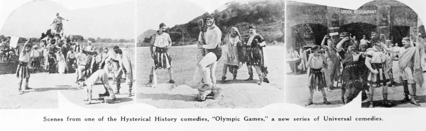 Olympic Games scene