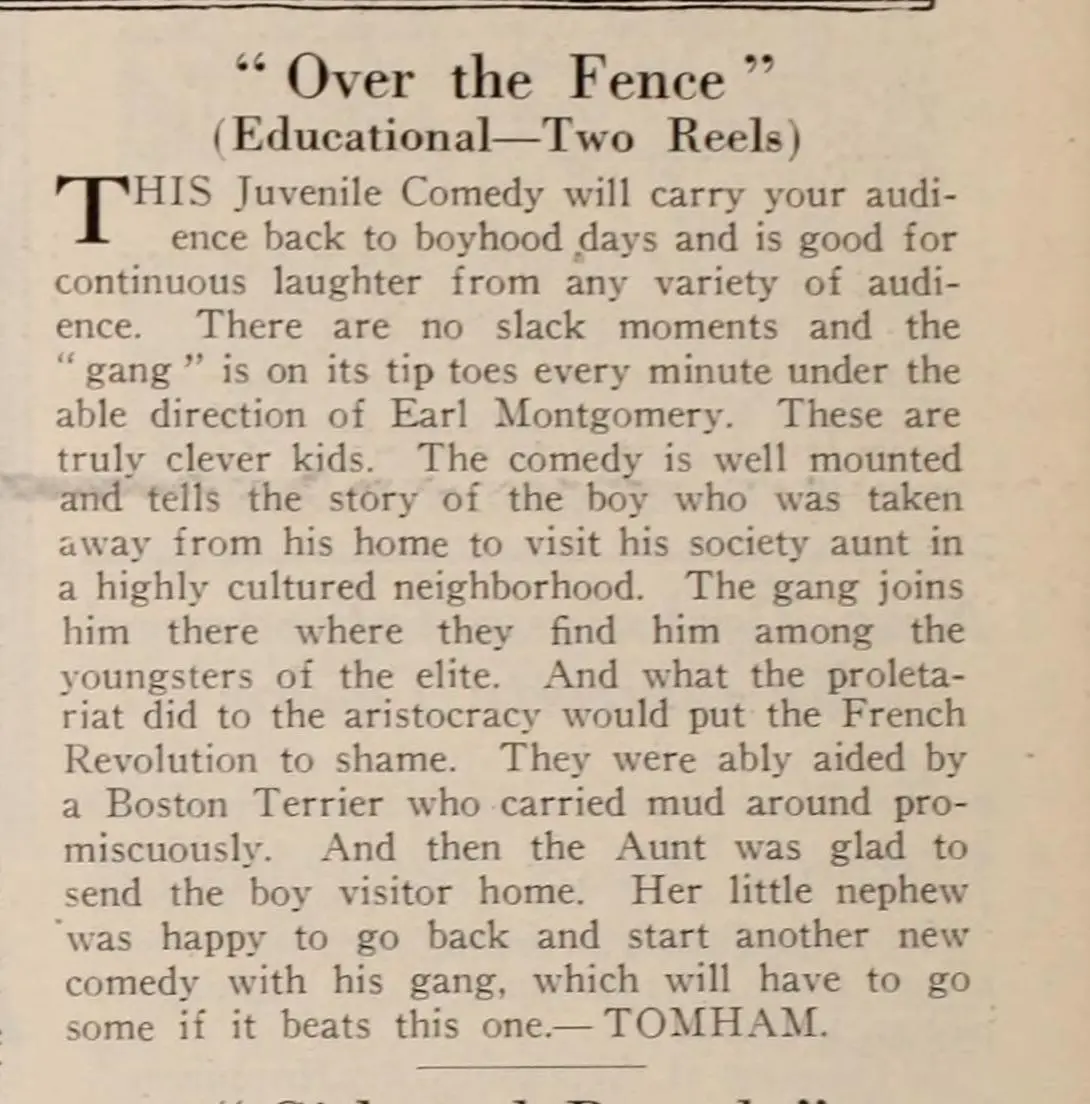 Over the Fence