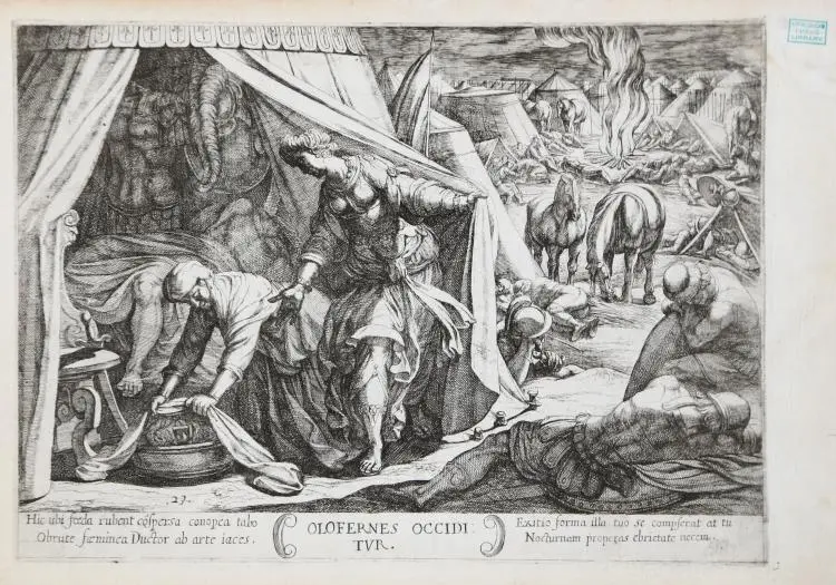 Giuditta e Oloferne scene