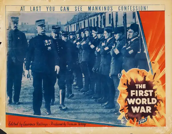 The First World War scene