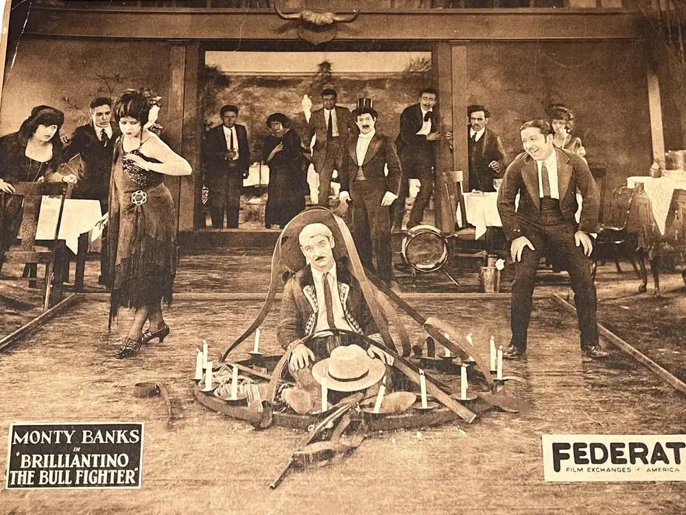 Brilliantino the Bull Fighter scene