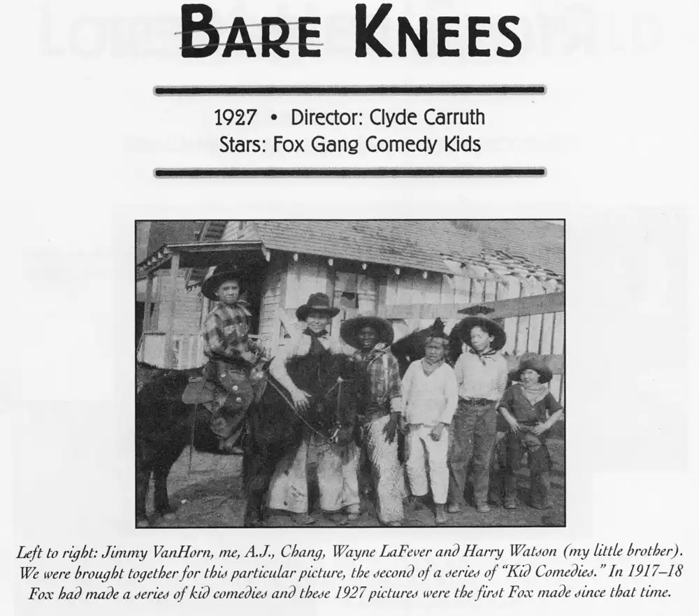 Bear Knees scene