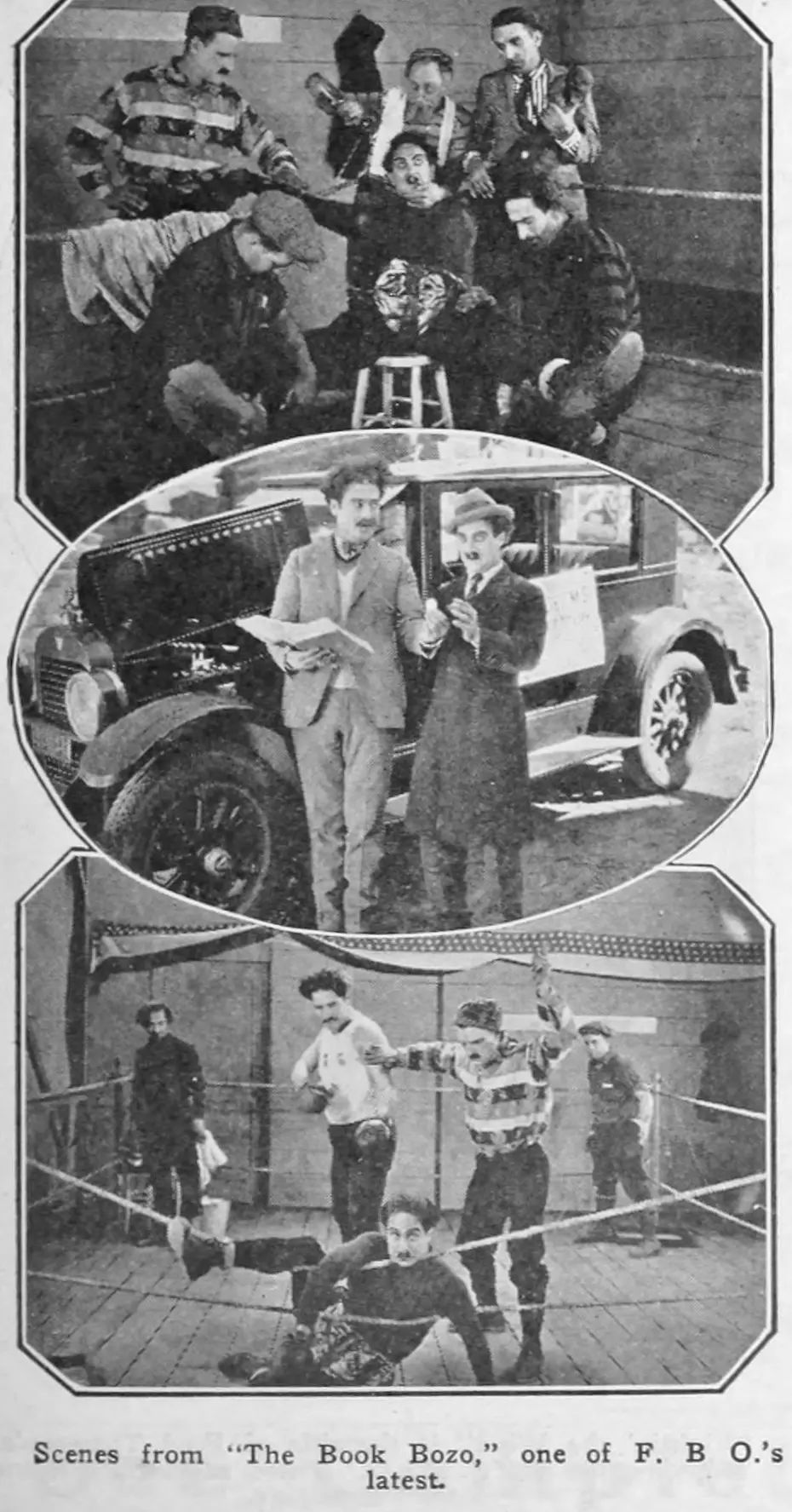 Book Bozo scene