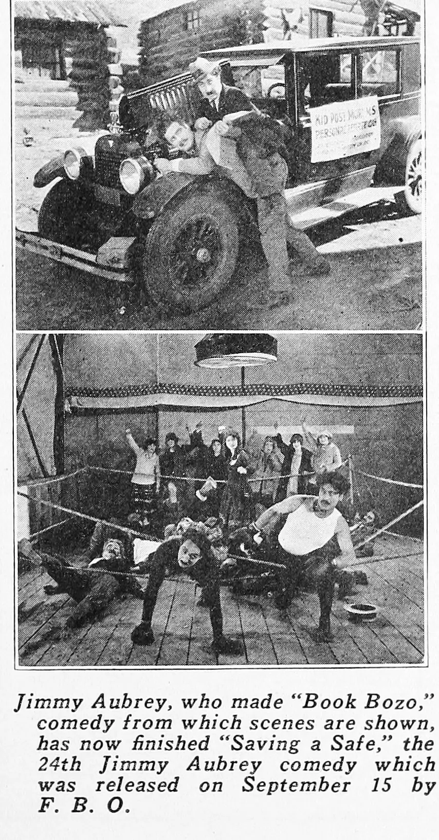 Book Bozo scene