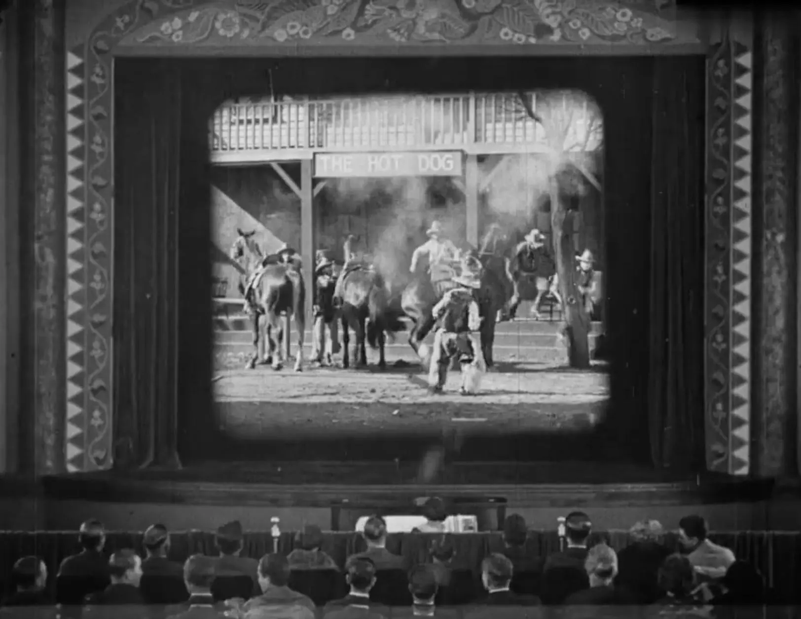 The House of Flickers scene