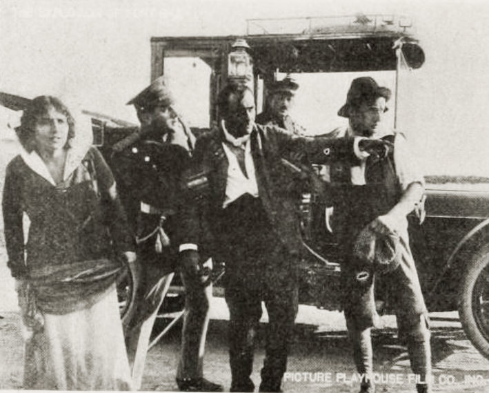 The Explosion of Fort B 2 scene