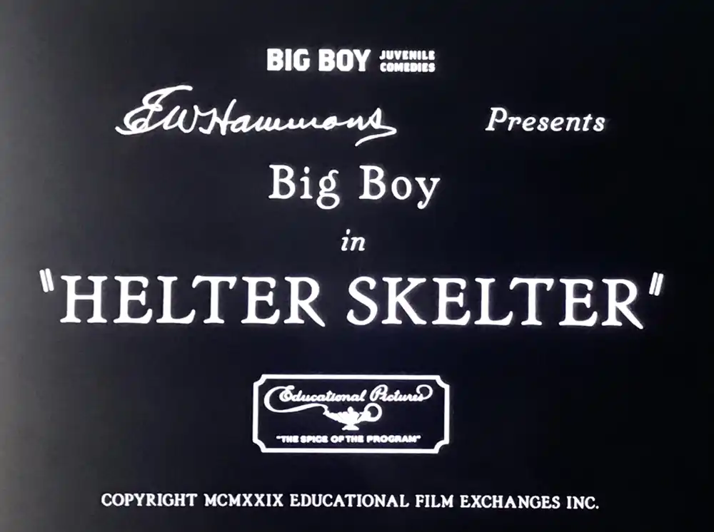 Helter Skelter scene