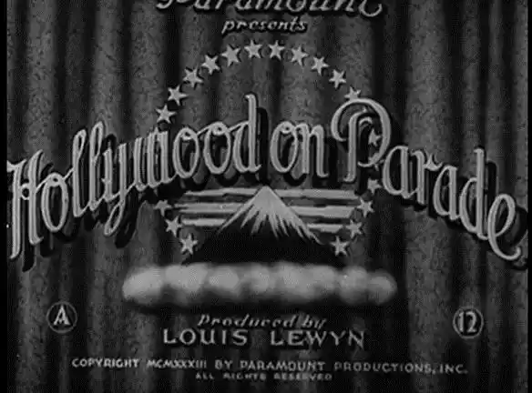 Hollywood on Parade No. A-12 scene