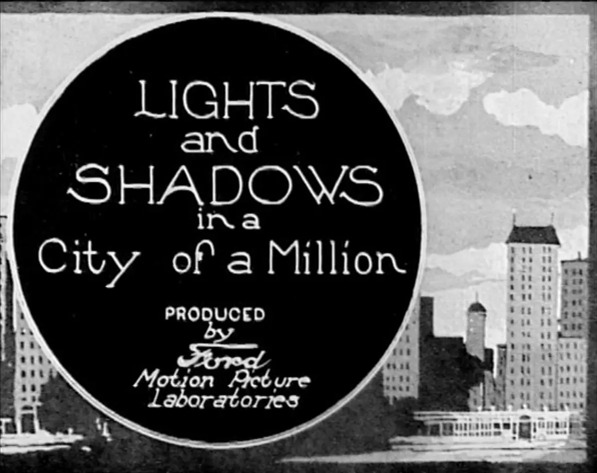 Lights and Shadows in a City of a Million scene