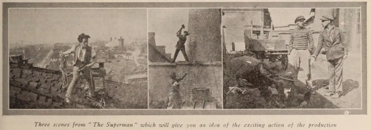 The Superman scene