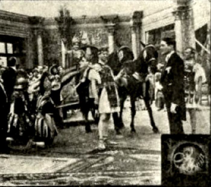 The Club of the Black Mask scene
