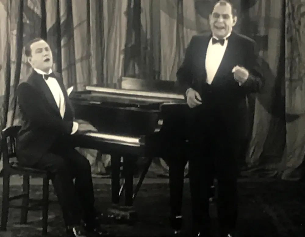 Van and Schenck 'the Pennant Winning Battery of Songland' scene