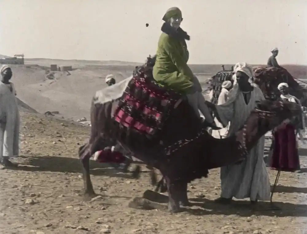 Un voyage au Caire scene