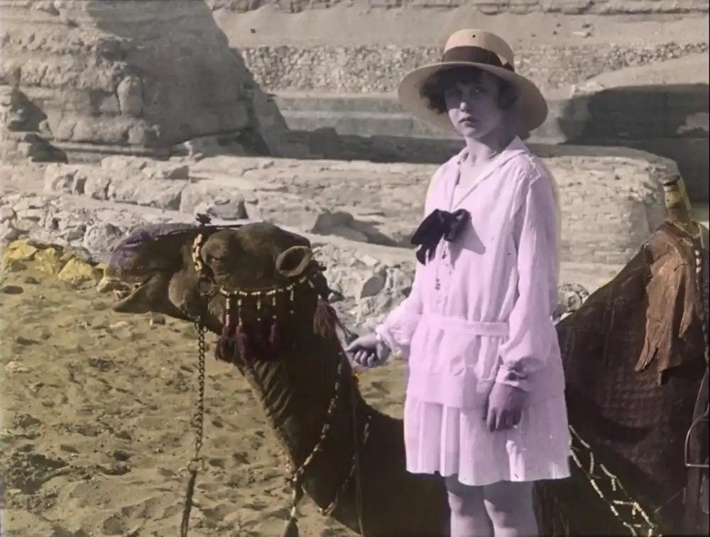 Un voyage au Caire scene