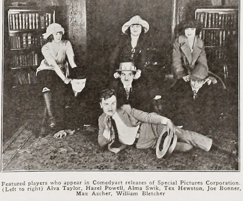 Hay Fever scene