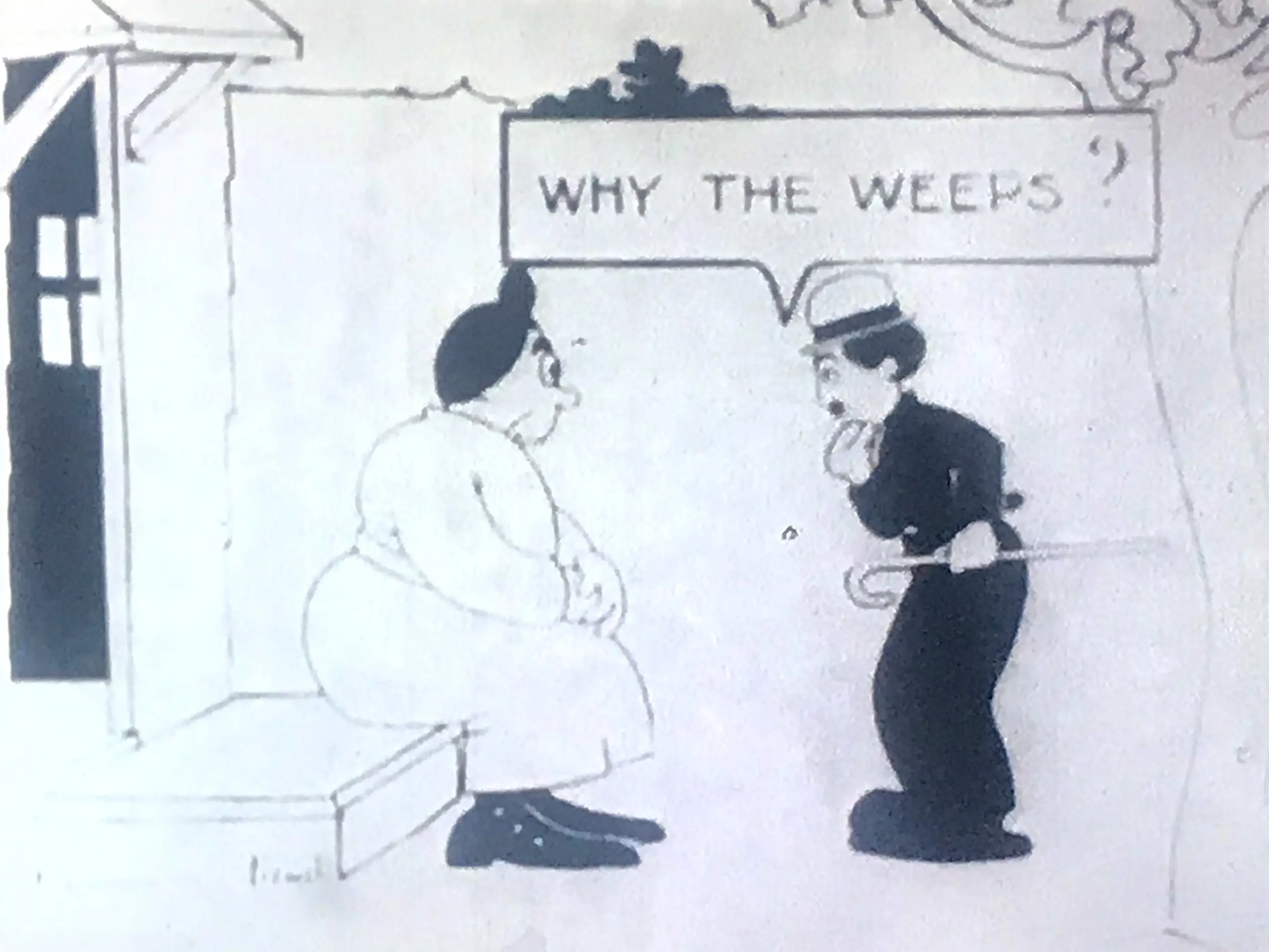 Charley Out West scene