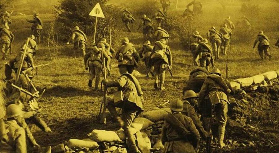 Battaglia dall'Astico al Piave scene