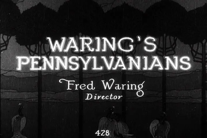 Waring's Pennsylvanians scene