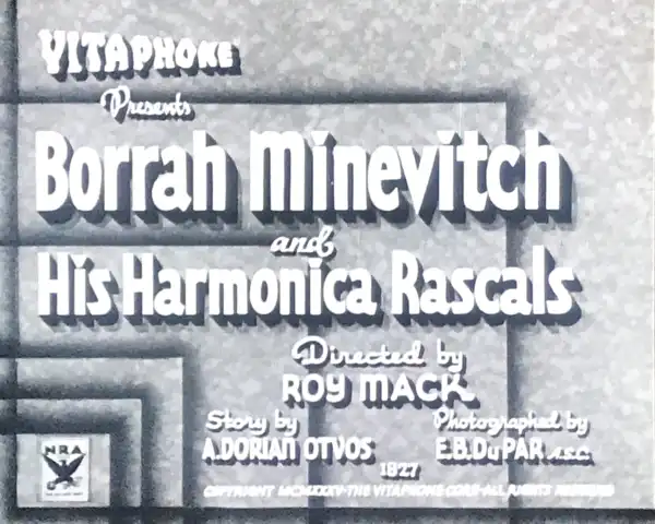 Borrah Minevitch and His Harmonica Rascals scene