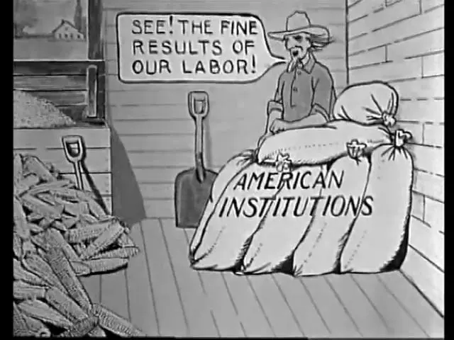 Uncle Sam and the Bolsheviki - I.W.W. Rat scene