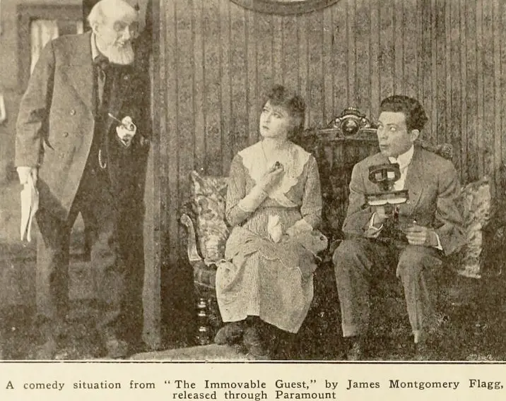The Immovable Guest scene